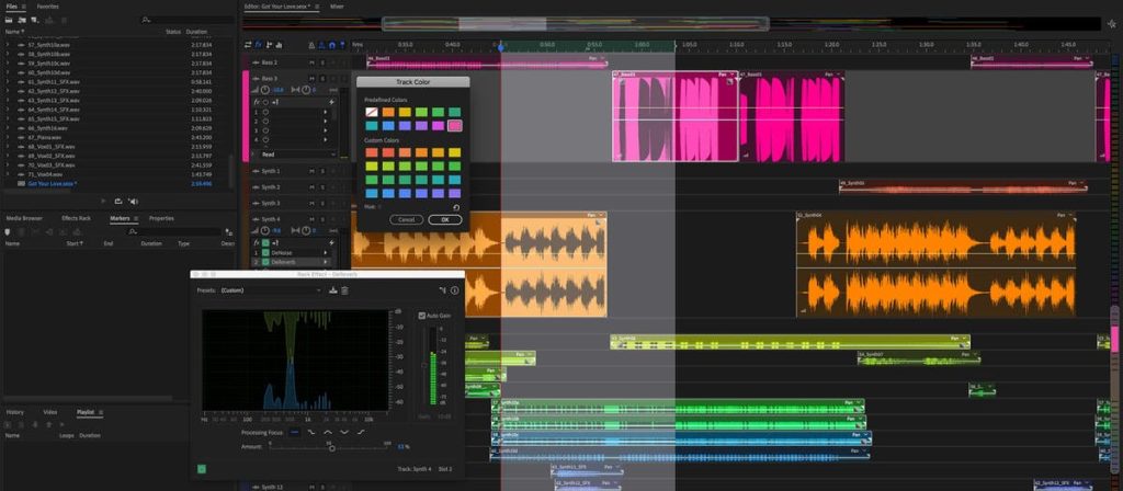 Adobe Audition CC stands tall, blending sleek design with power-packed features.